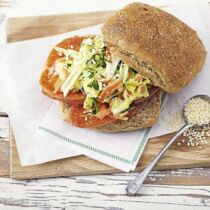 Chinakohl-Sandwich mit Scamorza Chinakohl-Sandwich mit Scamorza