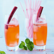 Rhubarb Mint Cooler
