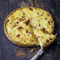 Tomaten-Zwiebel-Quiche