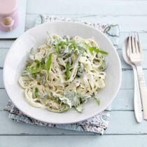 Pasta mit Käsesahne