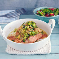 Fischfilets mit Zucchinihaube