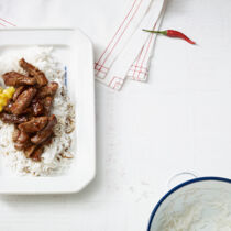 Schweinefilet mit Chili-Karamell