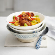 Schweinefleisch süßsauer Schweinefleisch süßsauer