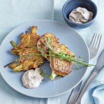 Roggen-Gemüse-Puffer Roggen-Gemüse-Puffer