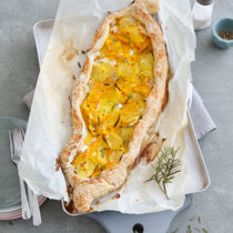 Kartoffel-Kürbis-Pide Kartoffel-Kürbis-Pide