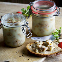 Eingemachtes Schweinefleisch Eingemachtes Schweinefleisch