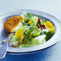 Herbstsalat mit Kürbis und Birne