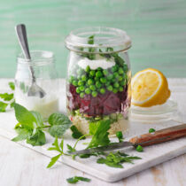 Rote-Bete-Taboulé Rote-Bete-Taboulé