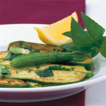 Marinierte Kräuter-Zucchini Marinierte Kräuter-Zucchini