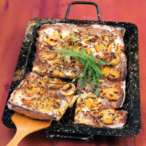 Roggen-Flammekuchen Roggen-Flammekuchen