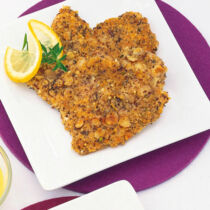 Pute in feiner Haselnusskruste Pute in feiner Haselnusskruste