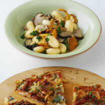 Gnocchi mit gemischten Pilzen