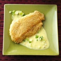 Putensteaks mit Bananensauce Putensteaks mit Bananensauce