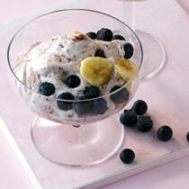 Bananen mit Quark-Sahne Bananen mit Quark-Sahne