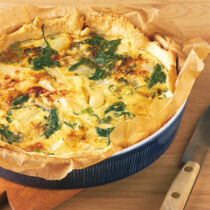 Spargel-Spinat-Quiche Spargel-Spinat-Quiche