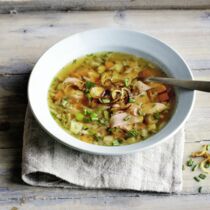 Roastbeef-Gemüse-Bouillon