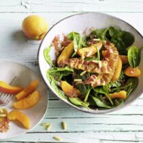 Spinat-Aprikosen-Salat Spinat-Aprikosen-Salat