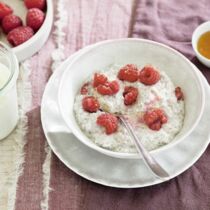 Overnight-Chia mit Himbeeren Overnight-Chia mit Himbeeren