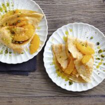 Lebkuchen-Orangen-crêpes Lebkuchen-Orangen-crêpes