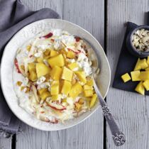 Bircher-Müsli mit Mango Bircher-Müsli mit Mango