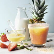 Erdbeer-Ananas-Smoothie