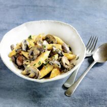 Schupfnudel-Pilz-Pfanne Schupfnudel-Pilz-Pfanne
