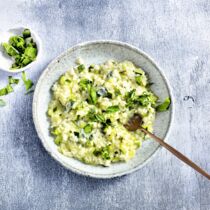 Zucchini-Zitronen-Risotto