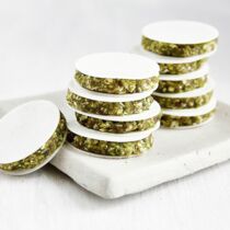 Pistazien-Dattel-Oblaten Pistazien-Dattel-Oblaten