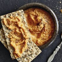 Paprika-hummus Paprika-hummus