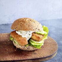 Fischstäbchen-Burger Fischstäbchen-Burger