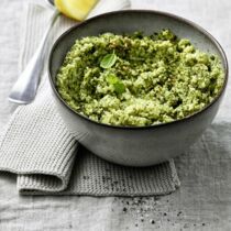 Romanesco-Pesto-Püree