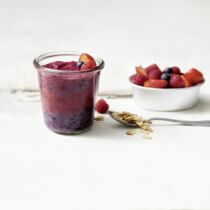 Geschichteter Chia-Pudding Geschichteter Chia-Pudding