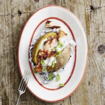 Folienkartoffeln mit Lachs Folienkartoffeln mit Lachs