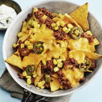 Nachos aus der Pfanne Nachos aus der Pfanne