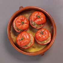 Gefüllte Ofentomaten