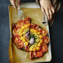 Regenbogen-Pizza Regenbogen-Pizza