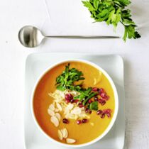 Süsskartoffel-Möhren-Suppe