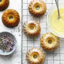 Earl-Grey-Mini-Gugel mit Lavendel