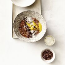 Schoko-Kokos-Porridge Schoko-Kokos-Porridge