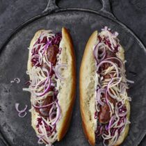 Nordischer Hotdog