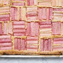 Marzipan-Rhabarber-Kuchen