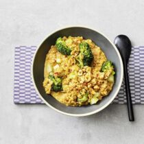 Brokkoli-Linsen-Curry