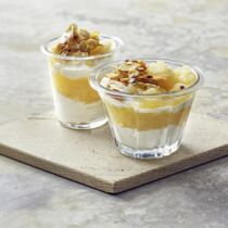 Apfel-Honigmandel-Dessert