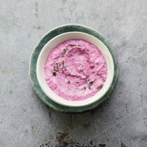 Rote-Bete-Raita Rote-Bete-Raita