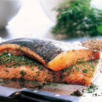 Gebeizter Lachs