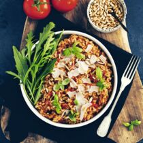 Aromatisches Tomatenrisotto