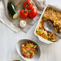 Gemüse Crumble