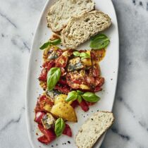 Venezianische Paprika mit Sardinen Venezianische Paprika mit Sardinen