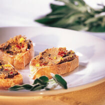 Crostini mit Lebercreme
