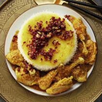 Berberitzenreis mit Huhn Berberitzenreis mit Huhn